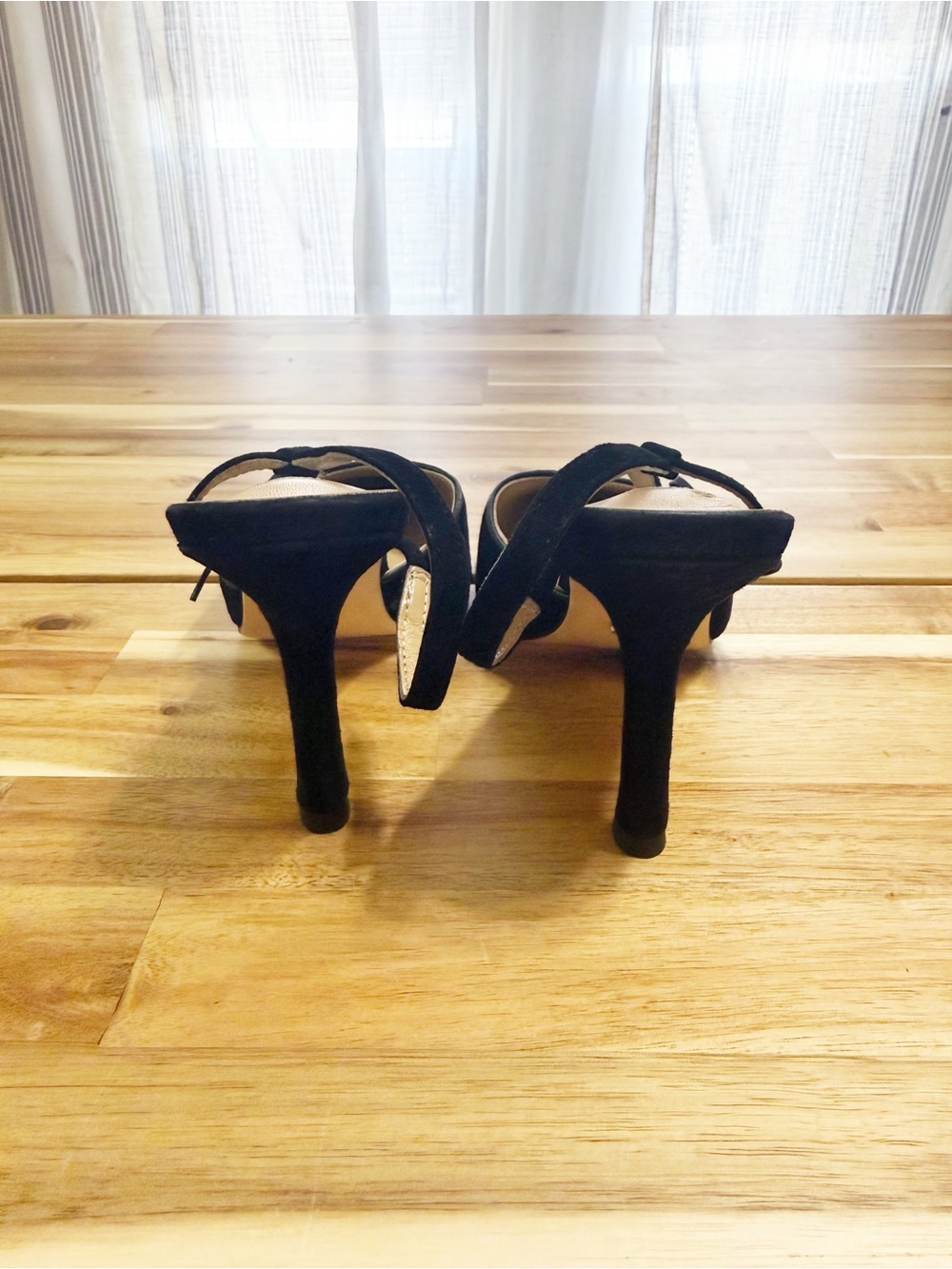 Tony Bianco Harmony Bow Detail Pointed Cap Toe Slingback in Black Revolve 8 - Picture 12 of 15